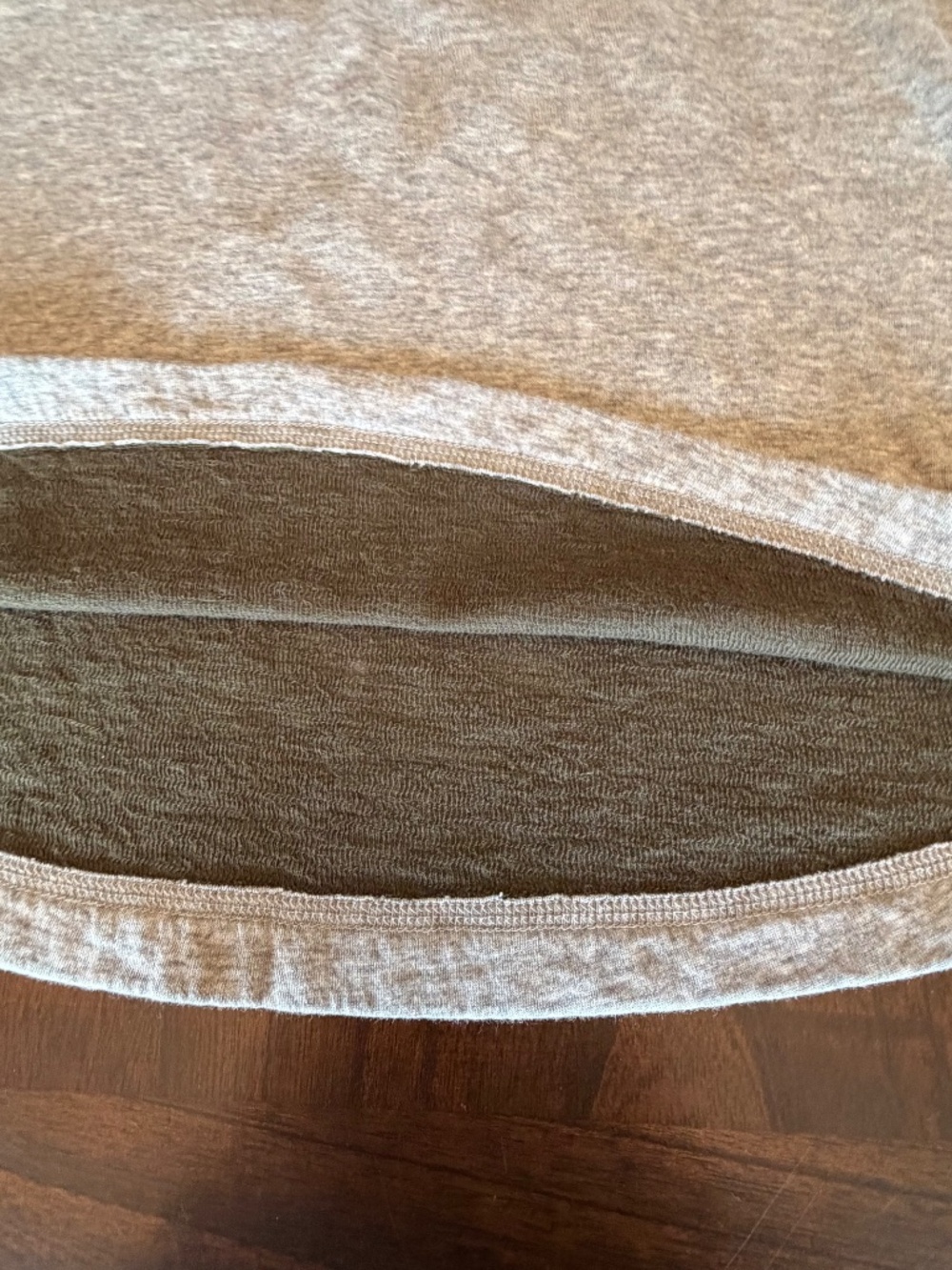 Vince Lieutenant Green & Gray Baseball Long Sleeve Crew Double Knit, Size Large - Picture 7 of 12